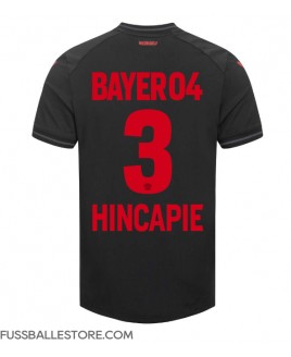 Günstige Bayer Leverkusen Piero Hincapie #3 Heimtrikot 2023-24 Kurzarm